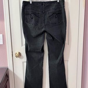 THIS ITEM IS SOLD PM031324 Black Boot Cut Jeans
